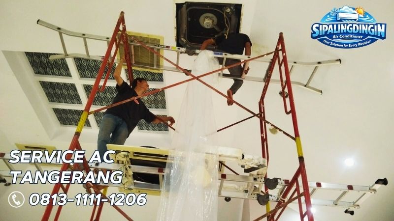 layanan cuci dan service ac tangerang